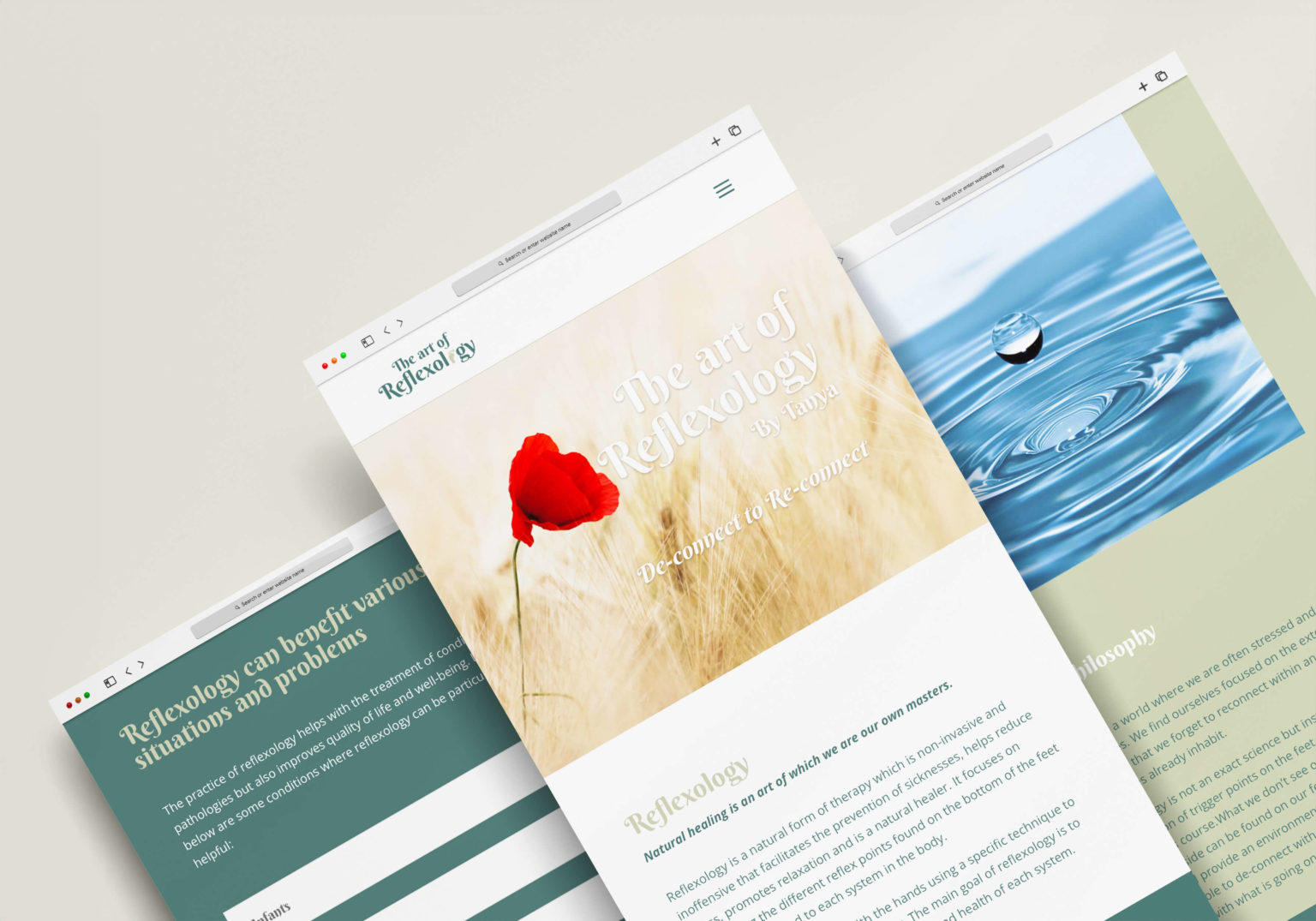 mockup taor web